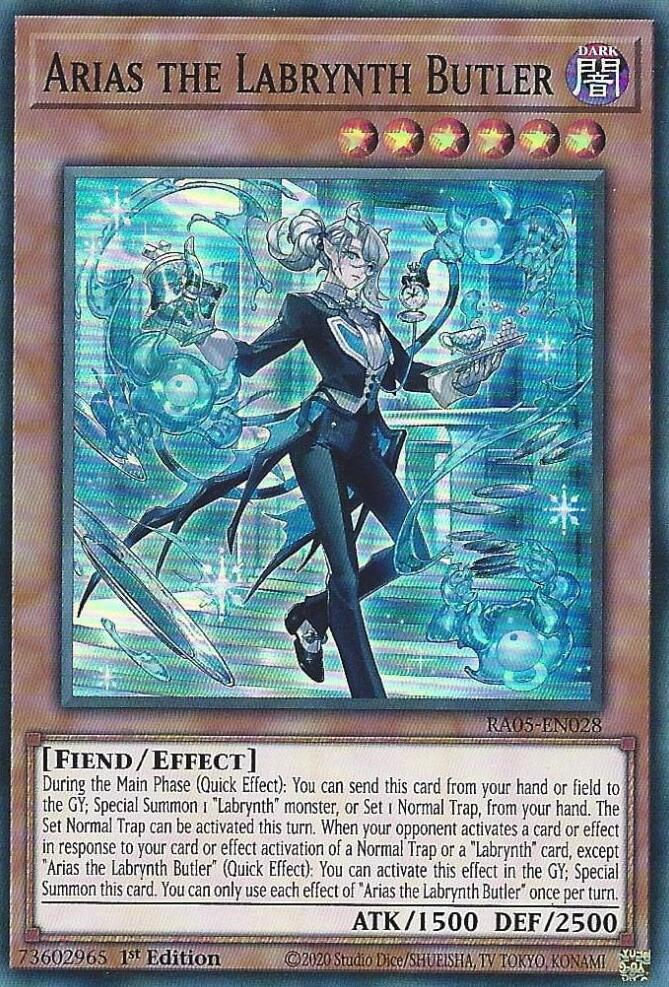 Arias the Labrynth Butler [RA05-EN028] Super Rare | Total Play