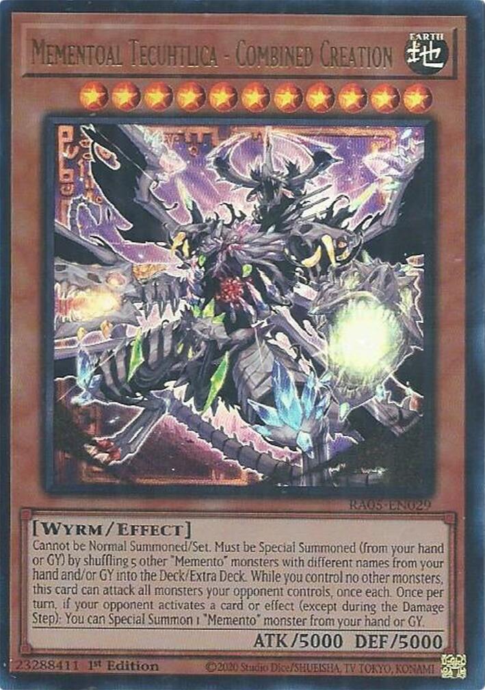 Mementoal Tecuhtlica - Combined Creation (Ultra Rare) [RA05-EN029] Ultra Rare | Total Play