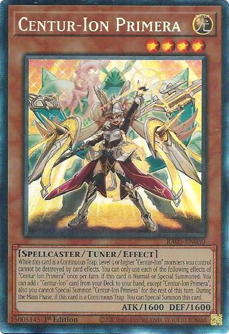 Centur-Ion Primera (Collector's Rare) [RA05-EN030] Collector's Rare | Total Play
