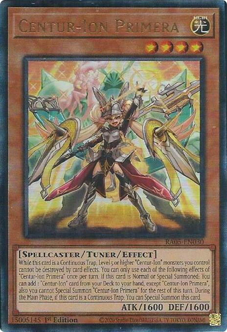 Centur-Ion Primera (Ultimate Rare) [RA05-EN030] Ultimate Rare | Total Play