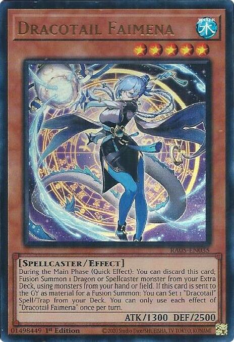 Dracotail Faimena (Ultra Rare) [RA05-EN035] Ultra Rare | Total Play