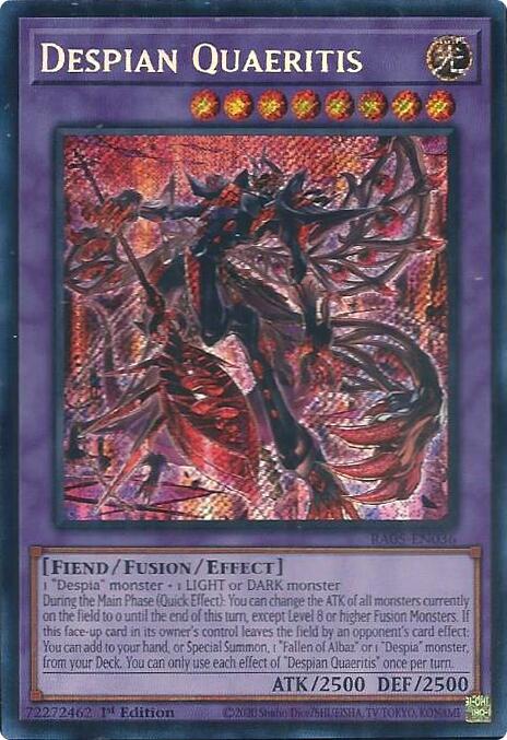 Despian Quaeritis (Secret Rare) [RA05-EN036] Secret Rare | Total Play