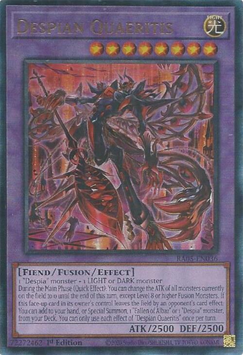 Despian Quaeritis (Ultimate Rare) [RA05-EN036] Ultimate Rare | Total Play