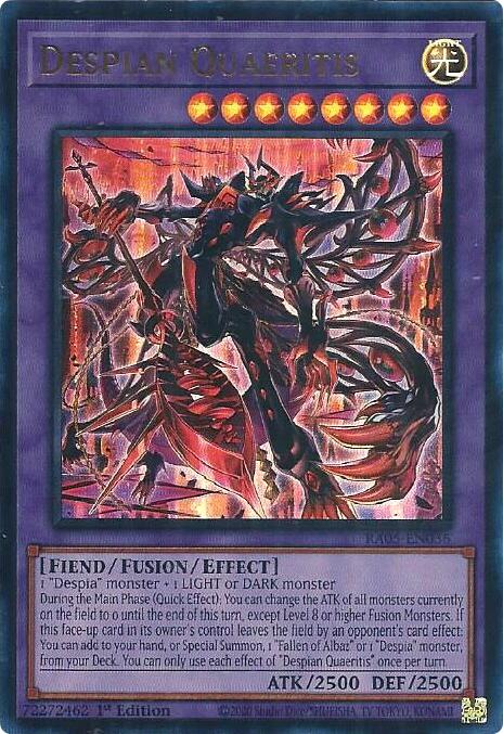 Despian Quaeritis (Ultra Rare) [RA05-EN036] Ultra Rare | Total Play