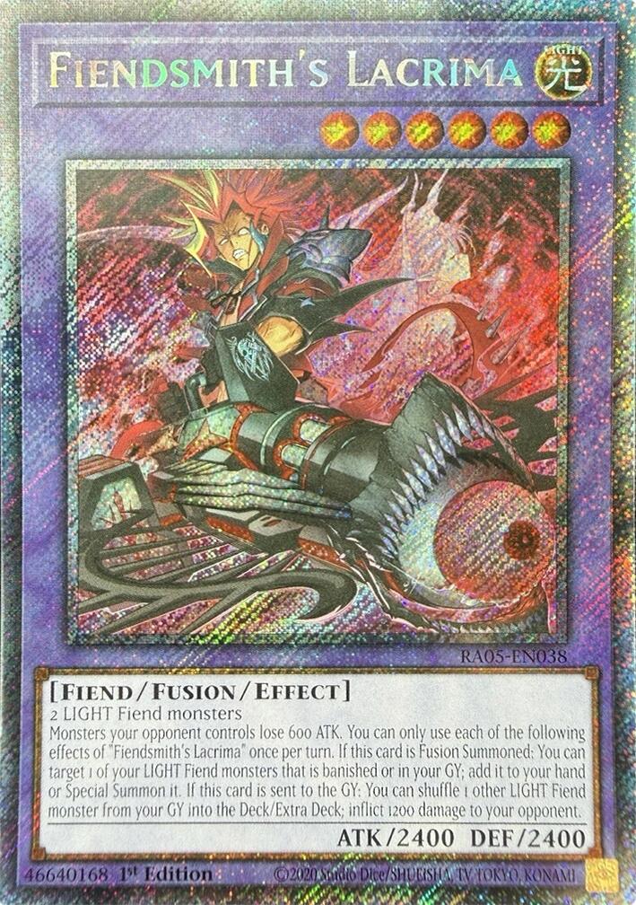 Fiendsmith's Lacrima (Platinum Secret Rare) [RA05-EN038] Platinum Secret Rare | Total Play