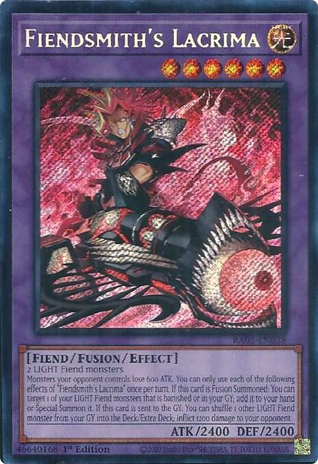 Fiendsmith's Lacrima (Secret Rare) [RA05-EN038] Secret Rare | Total Play