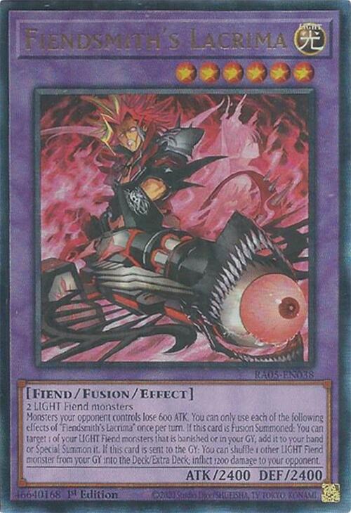 Fiendsmith's Lacrima (Ultimate Rare) [RA05-EN038] Ultimate Rare | Total Play