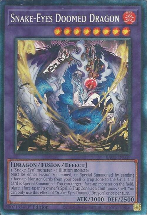 Snake-Eyes Doomed Dragon (Collector's Rare) [RA05-EN039] Collector's Rare | Total Play