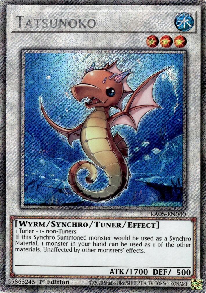 Tatsunoko (Platinum Secret Rare) [RA05-EN040] Platinum Secret Rare | Total Play