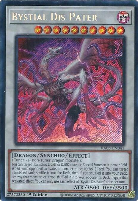 Bystial Dis Pater (Secret Rare) [RA05-EN041] Secret Rare | Total Play
