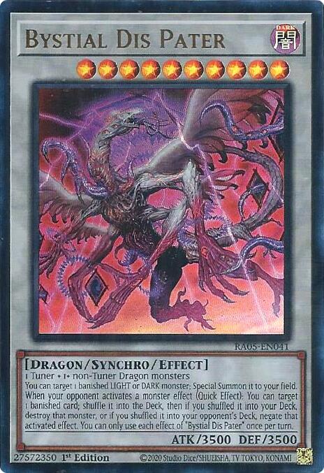 Bystial Dis Pater (Ultra Rare) [RA05-EN041] Ultra Rare | Total Play