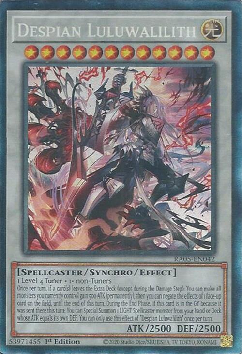 Despian Luluwalilith (Collector's Rare) [RA05-EN042] Collector's Rare | Total Play