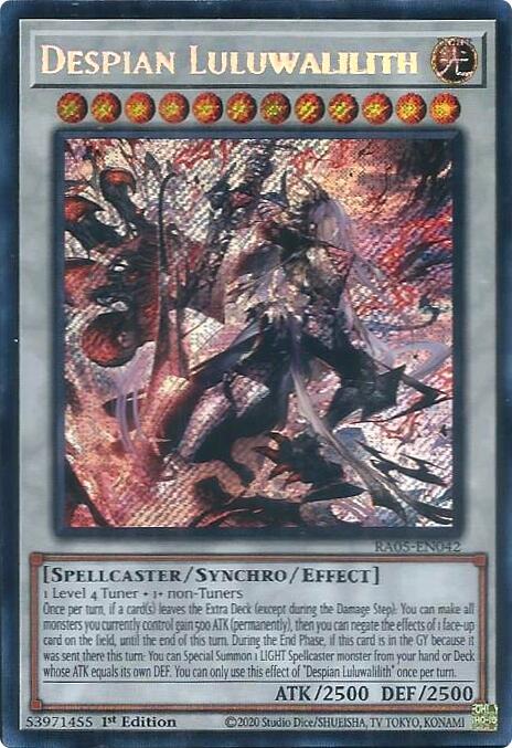 Despian Luluwalilith (Secret Rare) [RA05-EN042] Secret Rare | Total Play