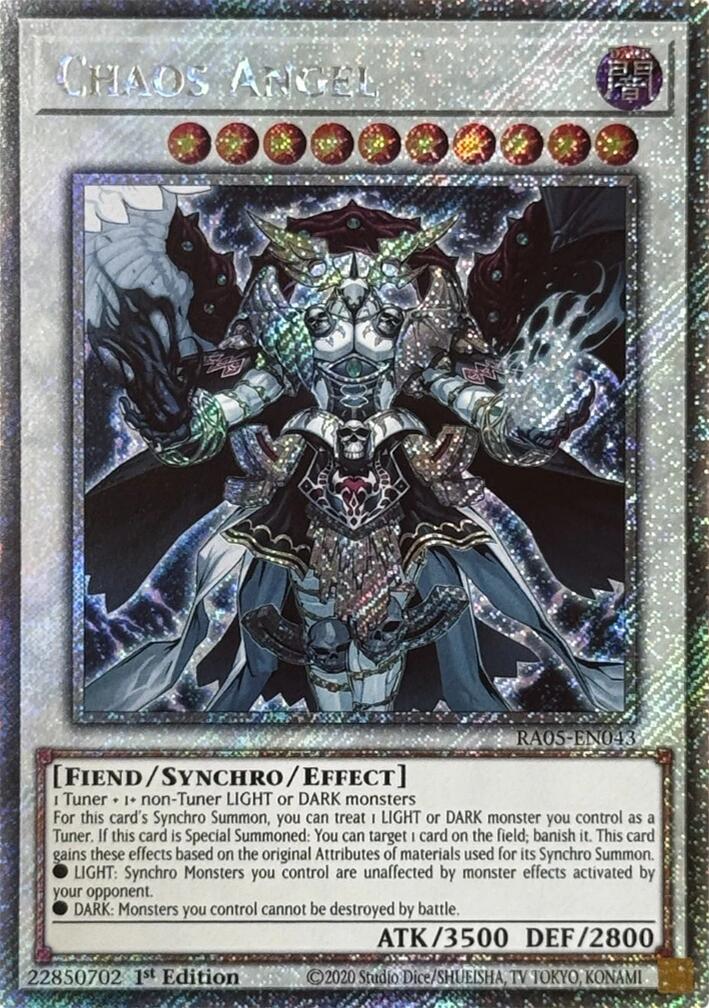 Chaos Angel (Platinum Secret Rare) [RA05-EN043] Platinum Secret Rare | Total Play