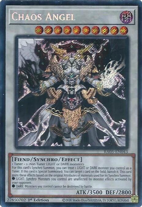 Chaos Angel (Secret Rare) [RA05-EN043] Secret Rare | Total Play