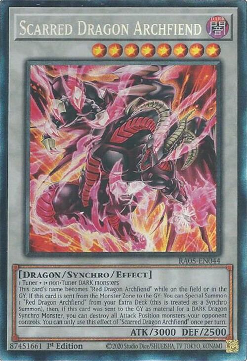 Scarred Dragon Archfiend (Collector's Rare) [RA05-EN044] Collector's Rare | Total Play