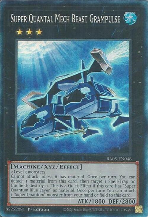 Super Quantal Mech Beast Grampulse (Collector's Rare) [RA05-EN048] Collector's Rare | Total Play