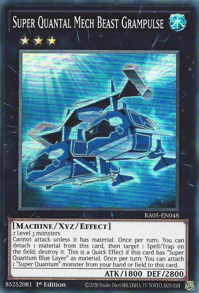 Super Quantal Mech Beast Grampulse [RA05-EN048] Super Rare | Total Play