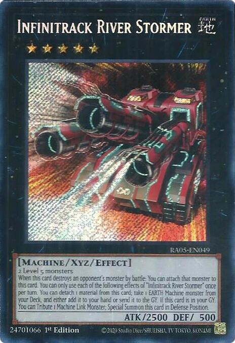 Infinitrack River Stormer (Secret Rare) [RA05-EN049] Secret Rare | Total Play