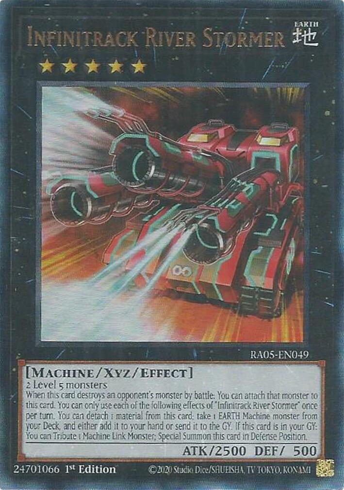 Infinitrack River Stormer (Ultimate Rare) [RA05-EN049] Ultimate Rare | Total Play