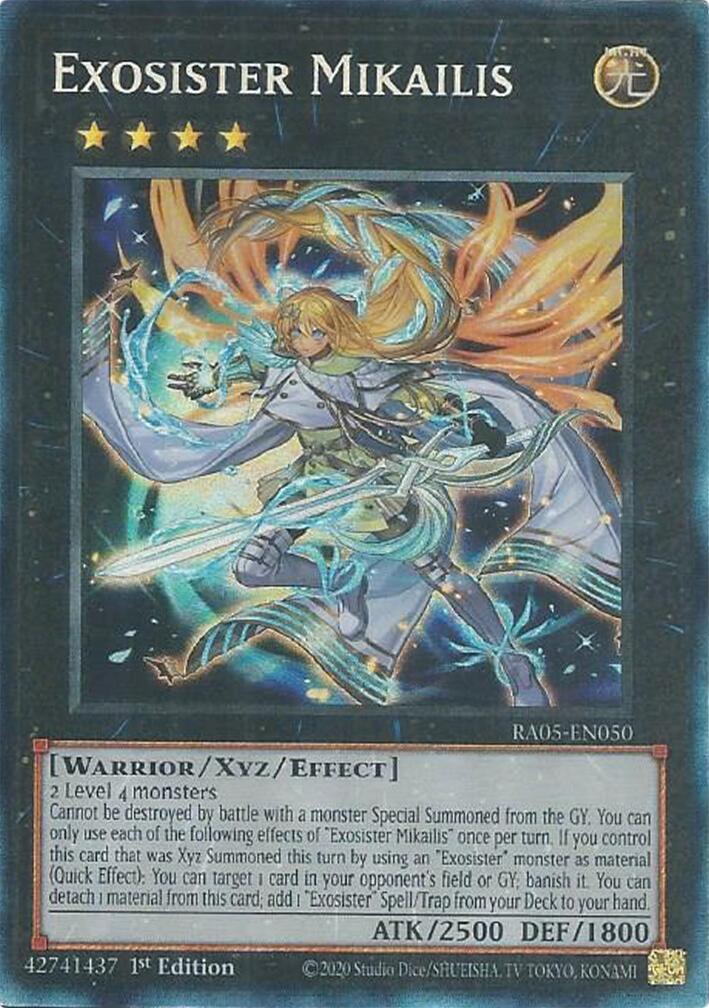 Exosister Mikailis (Collector's Rare) [RA05-EN050] Collector's Rare | Total Play