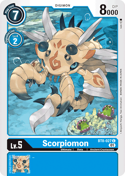 Scorpiomon [BT8-027] [New Awakening] | Total Play