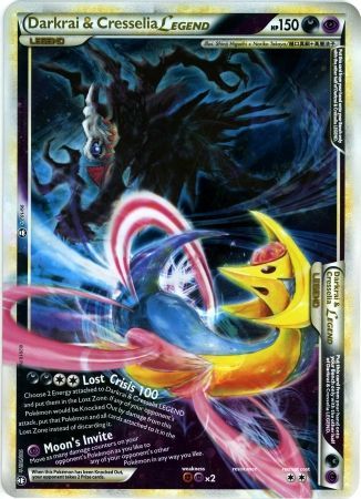 Darkrai & Cresselia LEGEND (99/102) (Jumbo Card) [HeartGold & SoulSilver: Triumphant] | Total Play