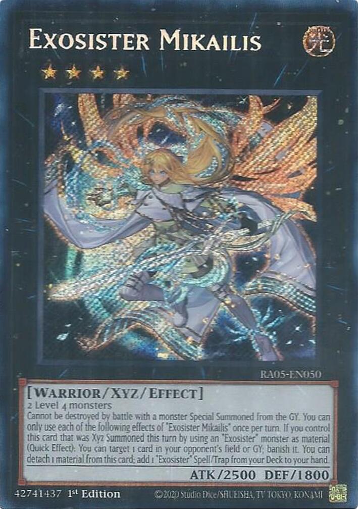 Exosister Mikailis (Secret Rare) [RA05-EN050] Secret Rare | Total Play