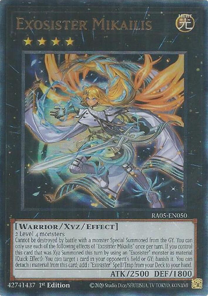 Exosister Mikailis (Ultimate Rare) [RA05-EN050] Ultimate Rare | Total Play