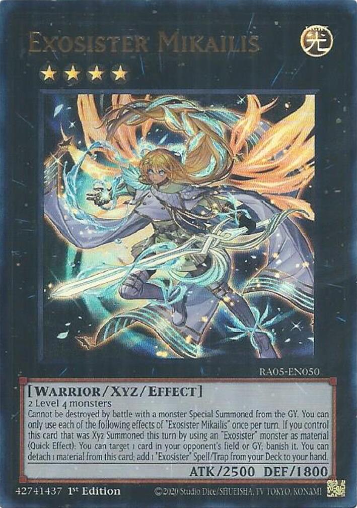 Exosister Mikailis (Ultra Rare) [RA05-EN050] Ultra Rare | Total Play