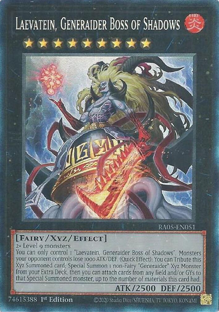 Laevatein, Generaider Boss of Shadows (Collector's Rare) [RA05-EN051] Collector's Rare | Total Play