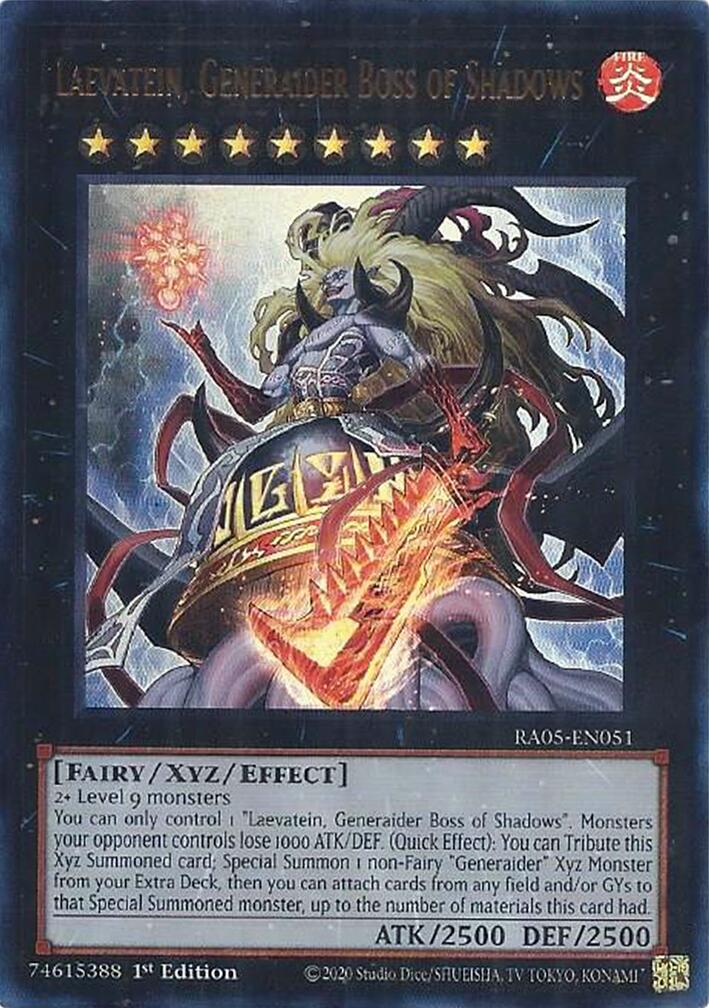 Laevatein, Generaider Boss of Shadows (Ultra Rare) [RA05-EN051] Ultra Rare | Total Play