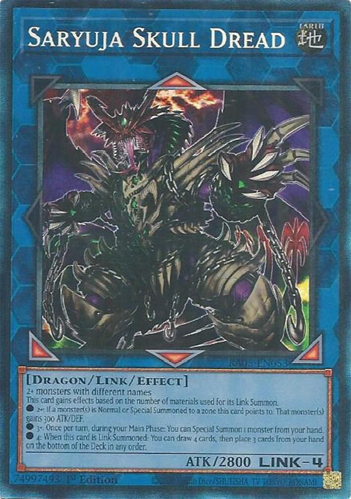 Saryuja Skull Dread (Collector's Rare) [RA05-EN053] Collector's Rare | Total Play