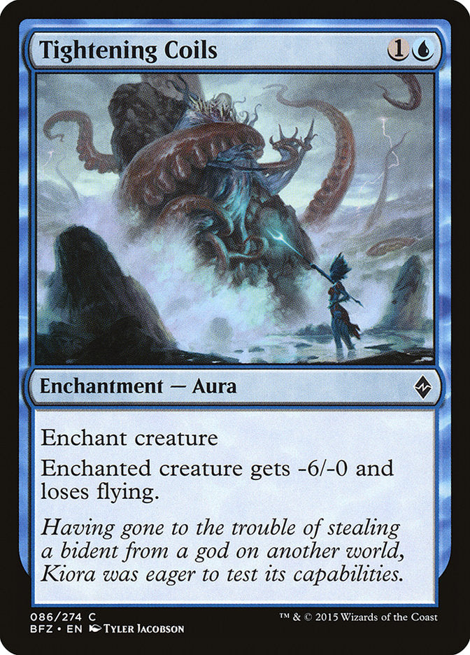 Tightening Coils [Battle for Zendikar] | Total Play