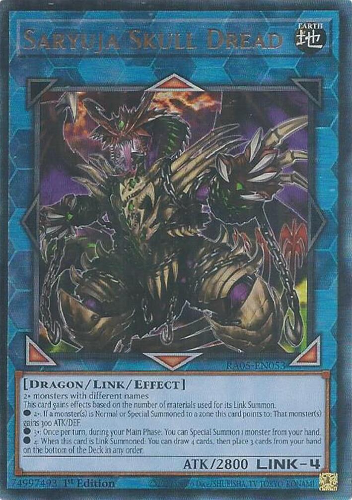 Saryuja Skull Dread (Ultimate Rare) [RA05-EN053] Ultimate Rare | Total Play