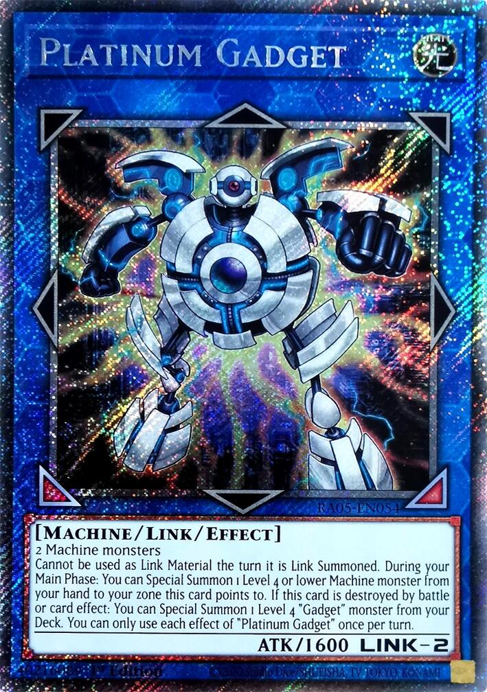 Platinum Gadget (Platinum Secret Rare) [RA05-EN054] Platinum Secret Rare | Total Play