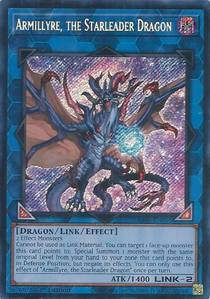 Armillyre, the Starleader Dragon (Secret Rare) [RA05-EN055] Secret Rare | Total Play