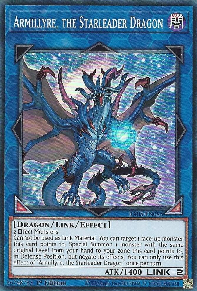 Armillyre, the Starleader Dragon [RA05-EN055] Super Rare | Total Play
