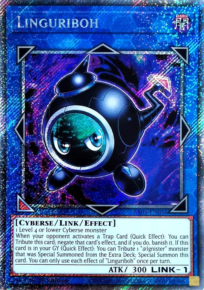 Linguriboh (Platinum Secret Rare) [RA05-EN056] Platinum Secret Rare | Total Play