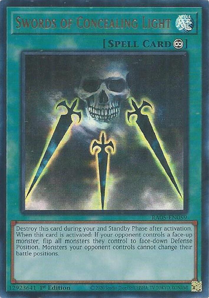 Swords of Concealing Light (Ultra Rare) [RA05-EN059] Ultra Rare | Total Play