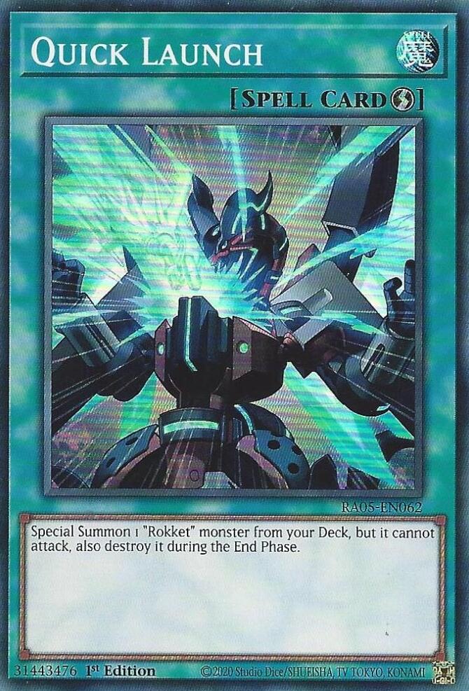 Quick Launch [RA05-EN062] Super Rare | Total Play