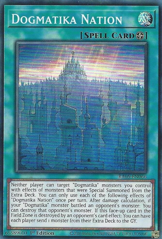 Dogmatika Nation [RA05-EN066] Super Rare | Total Play