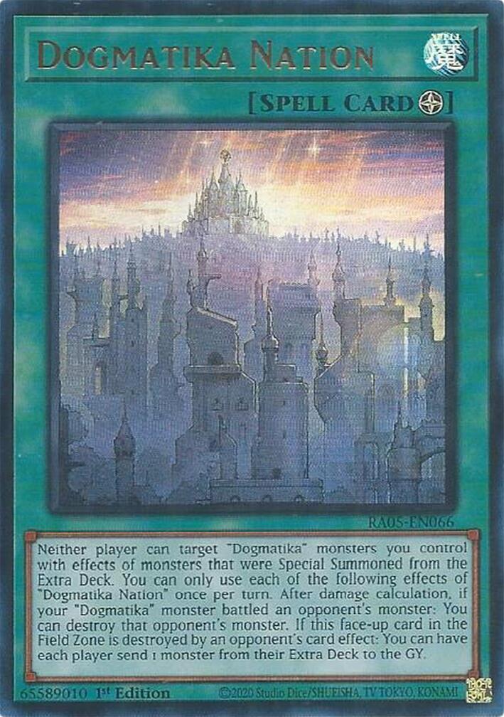 Dogmatika Nation (Ultra Rare) [RA05-EN066] Ultra Rare | Total Play