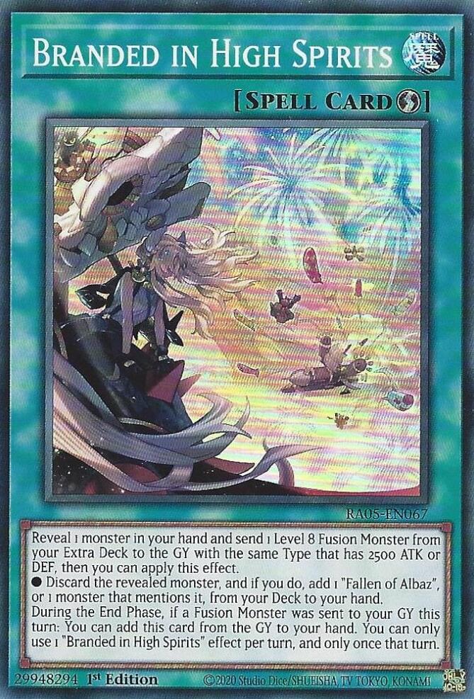 Branded in High Spirits [RA05-EN067] Super Rare | Total Play