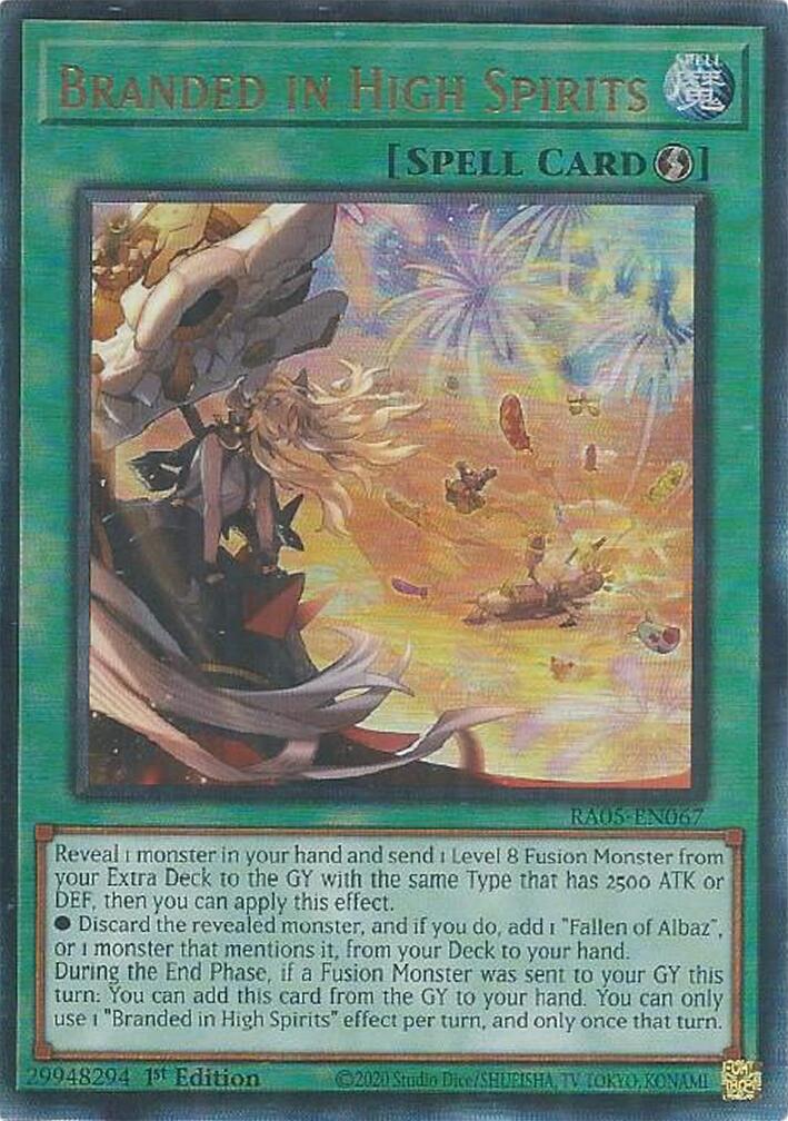 Branded in High Spirits (Ultimate Rare) [RA05-EN067] Ultimate Rare | Total Play