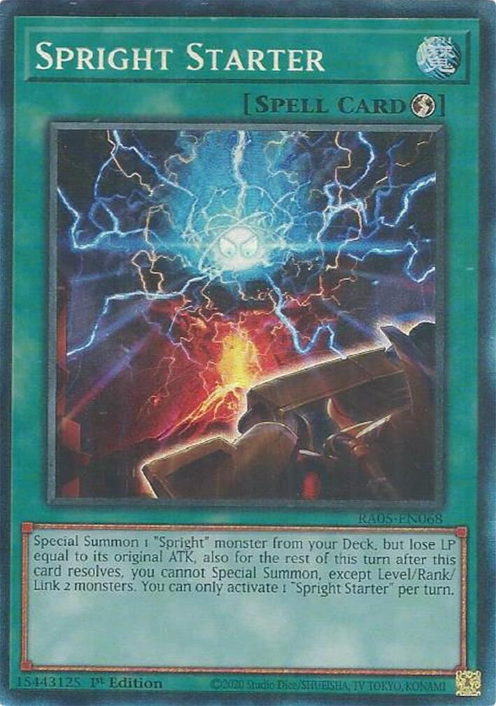Spright Starter (Collector's Rare) [RA05-EN068] Collector's Rare | Total Play
