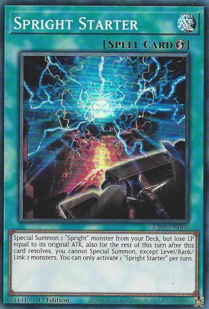 Spright Starter [RA05-EN068] Super Rare | Total Play