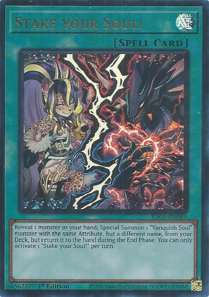 Stake your Soul! (Ultra Rare) [RA05-EN069] Ultra Rare | Total Play