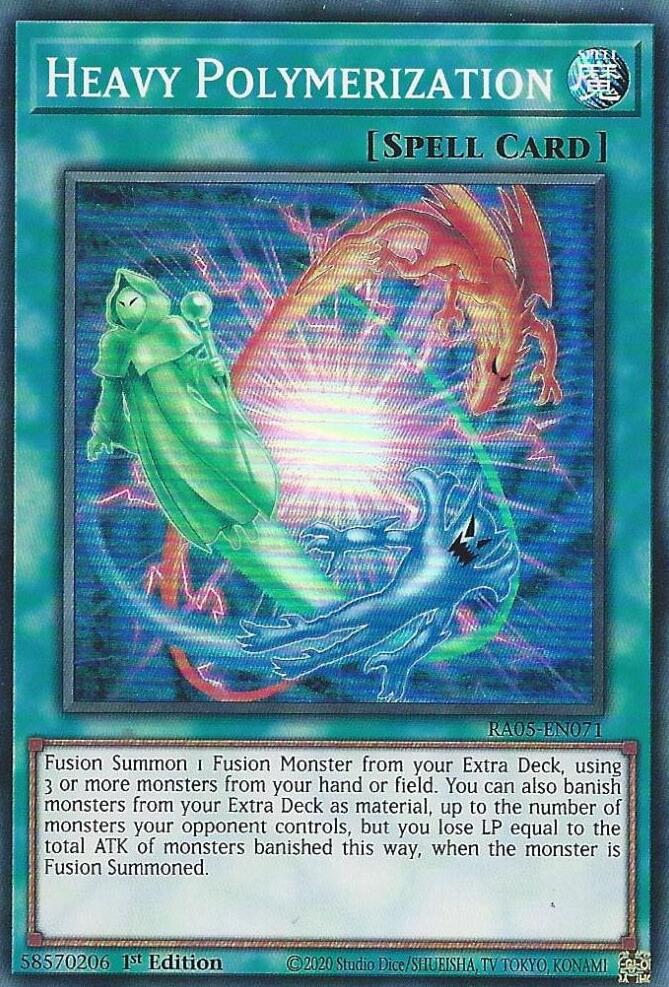 Heavy Polymerization [RA05-EN071] Super Rare | Total Play