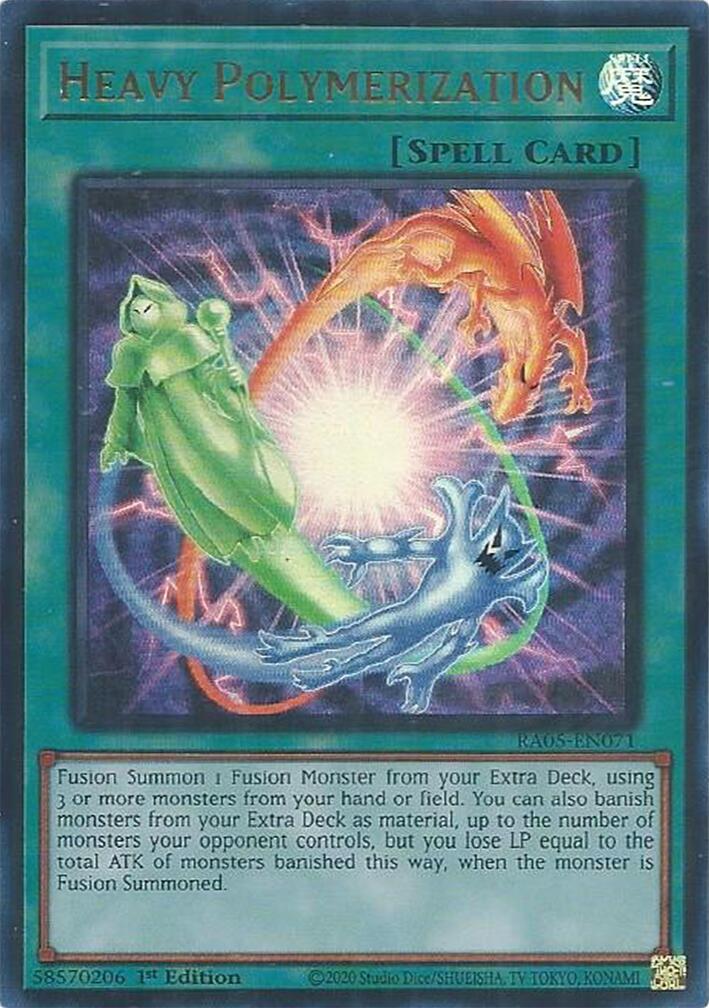 Heavy Polymerization (Ultra Rare) [RA05-EN071] Ultra Rare | Total Play